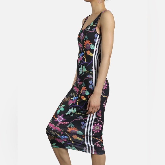 ADIDAS POISONOUS GARDEN SLIM TANK DRESS | Size small - Picture 3 of 7